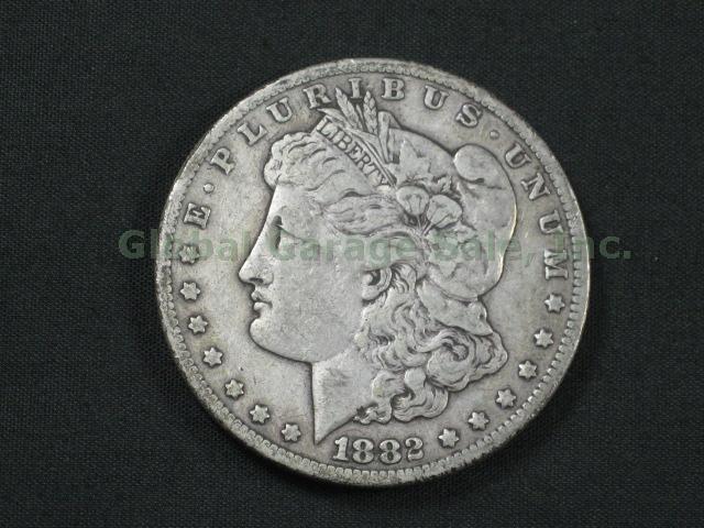 1882 CC United States Morgan Silver Dollar Coin Carson City No Reserve Price!