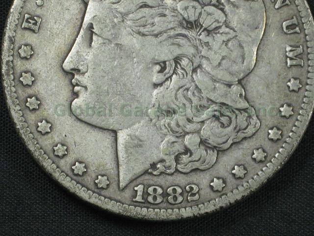 1882 CC United States Morgan Silver Dollar Coin Carson City No Reserve Price! 2