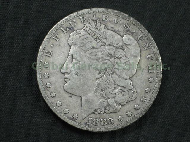 1883 CC United States Morgan Silver Dollar Coin Carson City No Reserve Price!