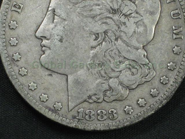 1883 CC United States Morgan Silver Dollar Coin Carson City No Reserve Price! 2