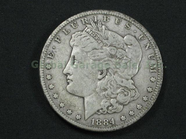 1884 CC United States Morgan Silver Dollar Coin Carson City No Reserve Price!