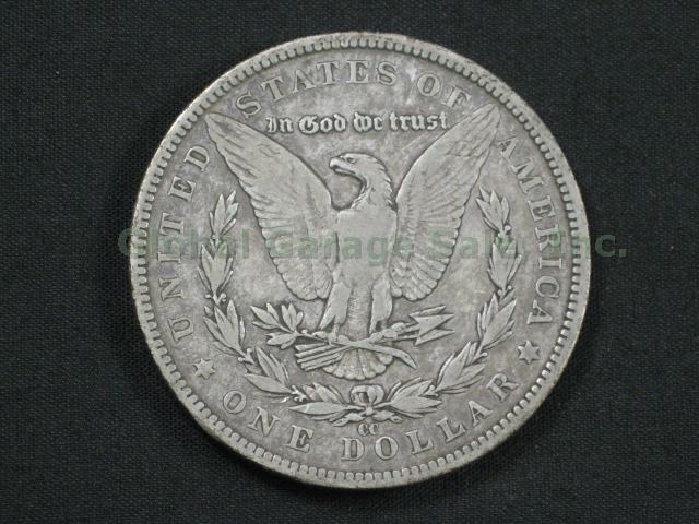 1884 CC United States Morgan Silver Dollar Coin Carson City No Reserve Price! 3