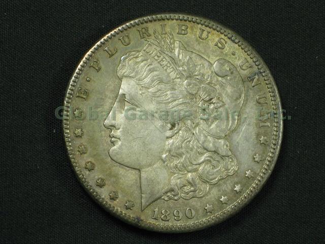 1890 CC United States Morgan Silver Dollar Coin Carson City No Reserve Price!
