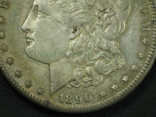 1890 CC United States Morgan Silver Dollar Coin Carson City No Reserve Price! 2