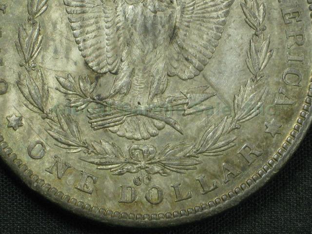 1890 CC United States Morgan Silver Dollar Coin Carson City No Reserve Price! 5