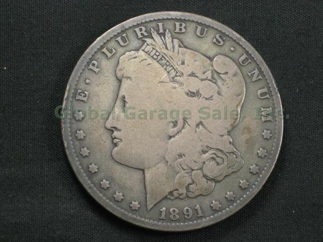 1891 CC + O United States Morgan Silver Dollar Coins Lot Carson City No Reserve! 7
