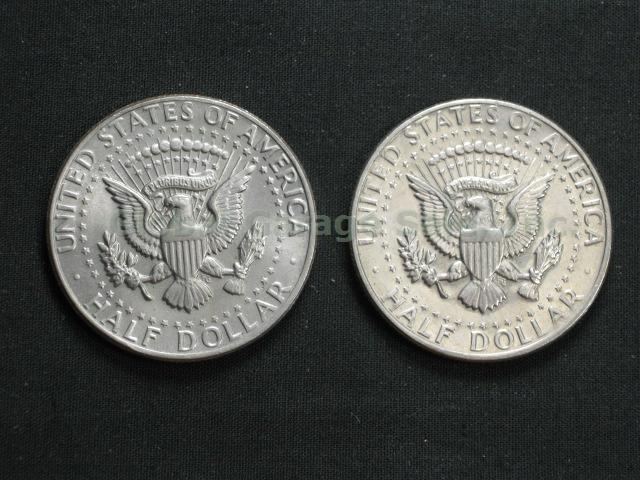 US Silver Coin Lot 1893-1979 Walking Liberty Kennedy Franklin Half Dollar Ike NR 10