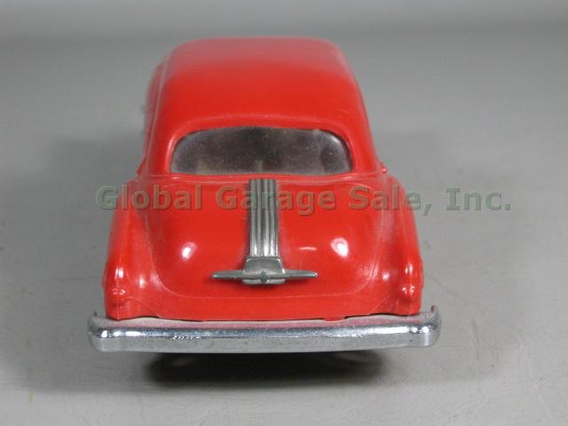 Vtg Promo Toy Wind Up Car Lot 1954 Ford 1951 Pontiac Studebaker Corgi Bluebird 4