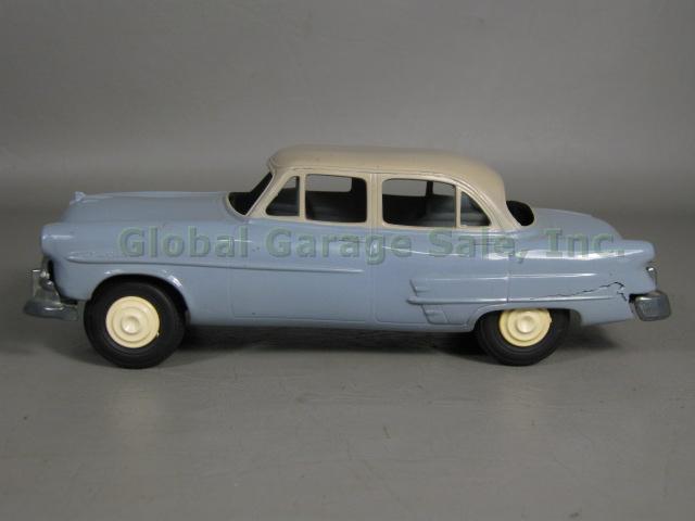 Vtg Promo Toy Wind Up Car Lot 1954 Ford 1951 Pontiac Studebaker Corgi Bluebird 8