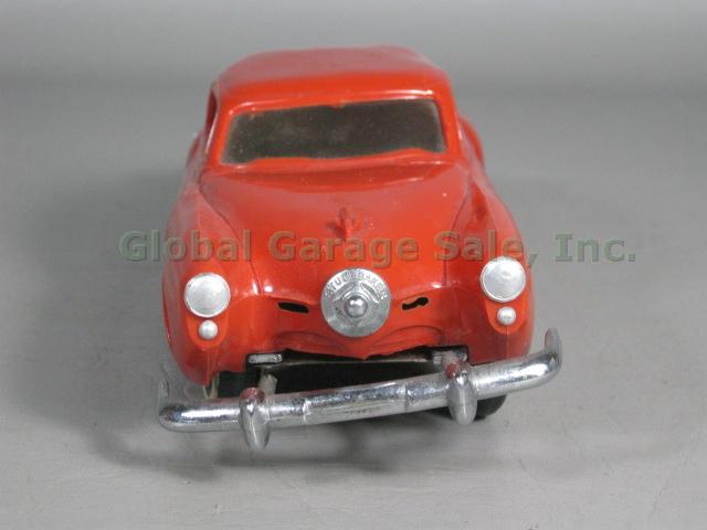 Vtg Promo Toy Wind Up Car Lot 1954 Ford 1951 Pontiac Studebaker Corgi Bluebird 13
