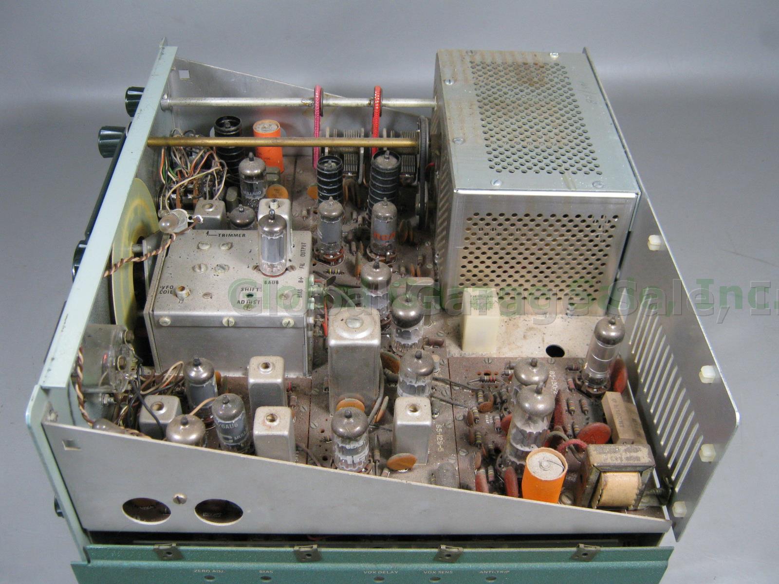 Vtg Heathkit HW 101 SSB Amateur Ham Tube Radio Transceiver For Parts/Repair NR!! 6