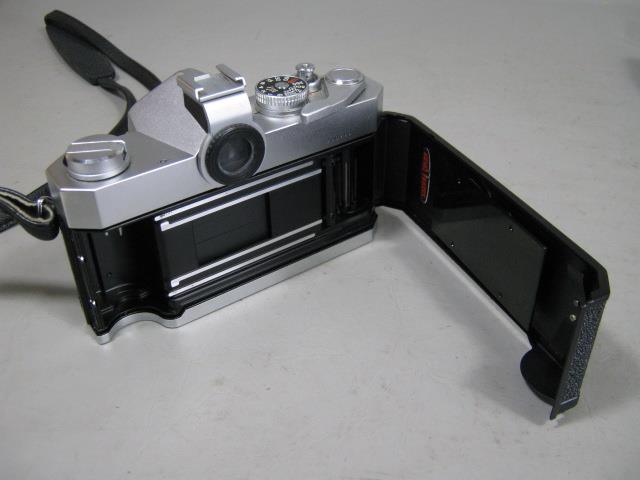 Konica Autoreflex T SLR Camera Hexanon AR 52mm 1.8 Telephoto 135mm Lens Bundle + 5