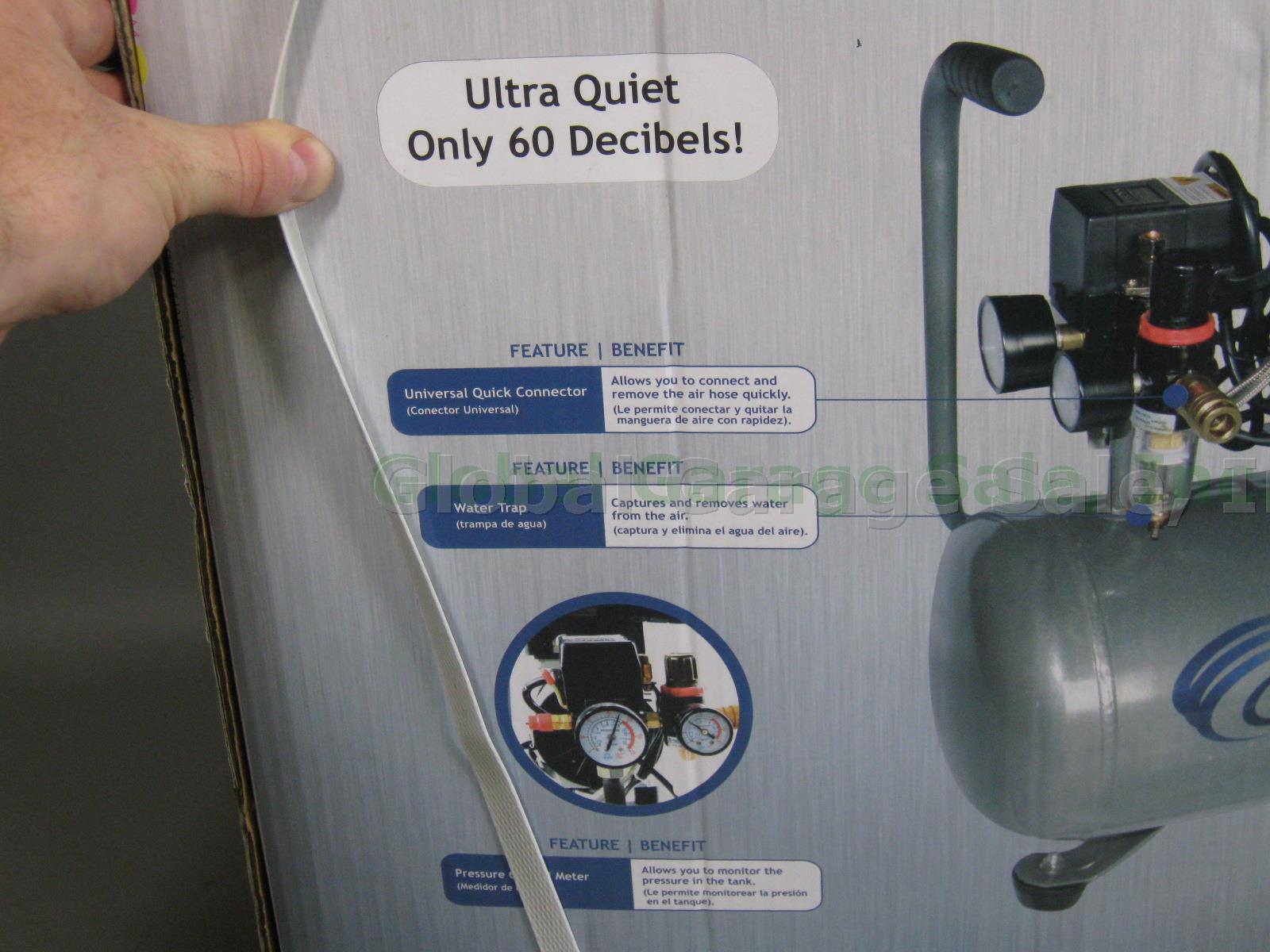 NEW California Air Tools 6310 Ultra Quiet Oil Free Dental Lab Air Compressor NR! 1