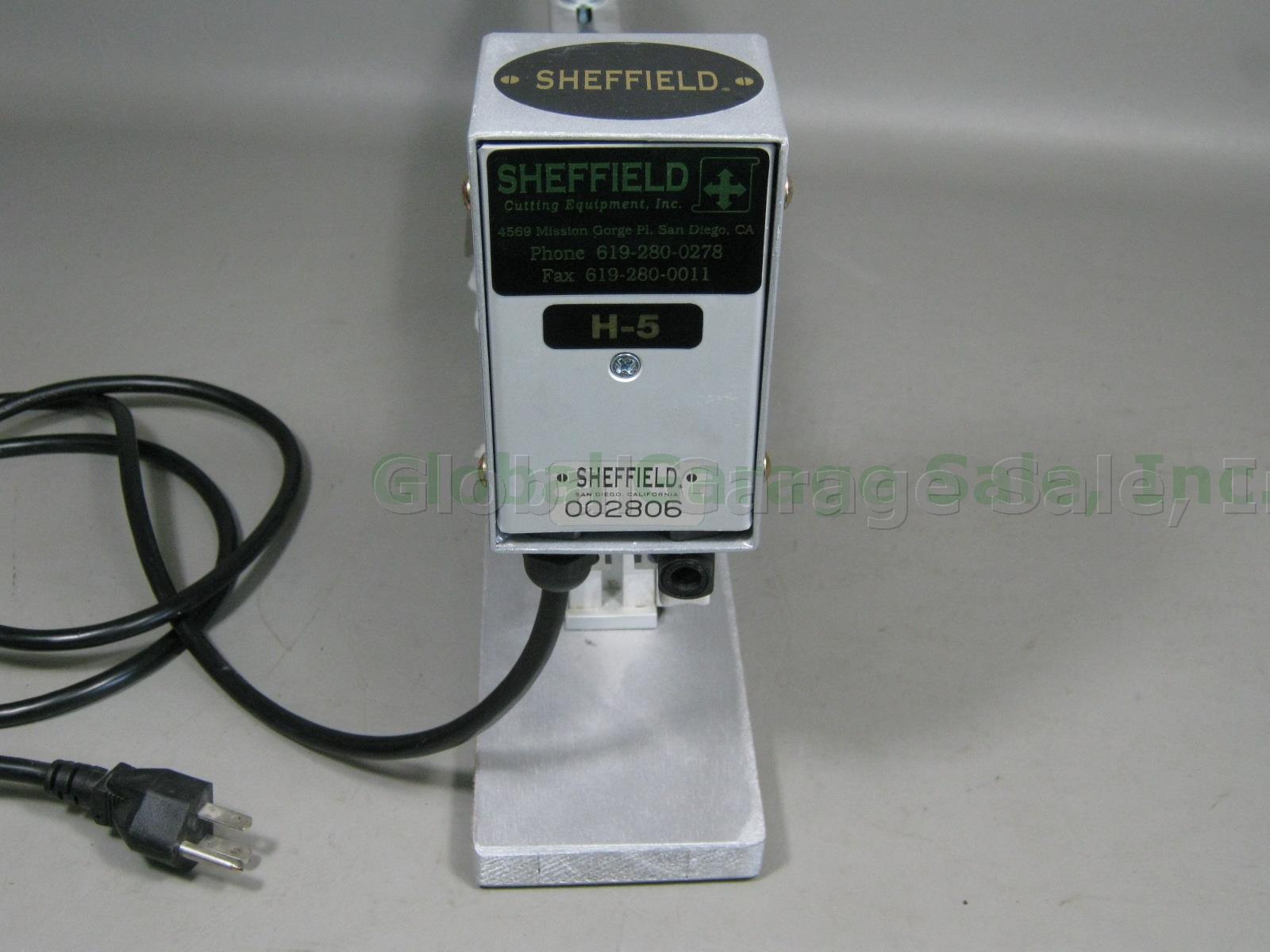 Sheffield H-5 Heavy Duty Manual Production Hot Knife Cutter W/ 4-3/4 Blade NORES 3