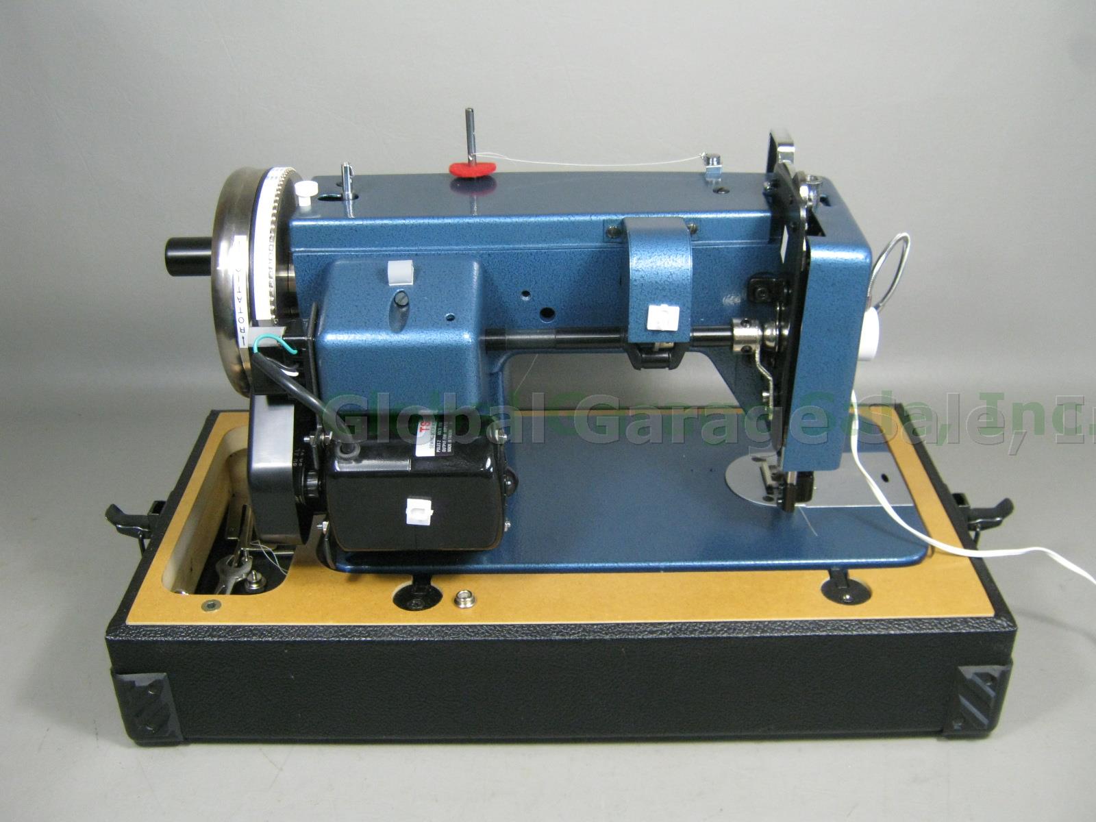 Sailrite Ultrafeed Zigzag LSZ-1 Walking Foot Sewing Machine W/ Case Pedal Lot NR 5