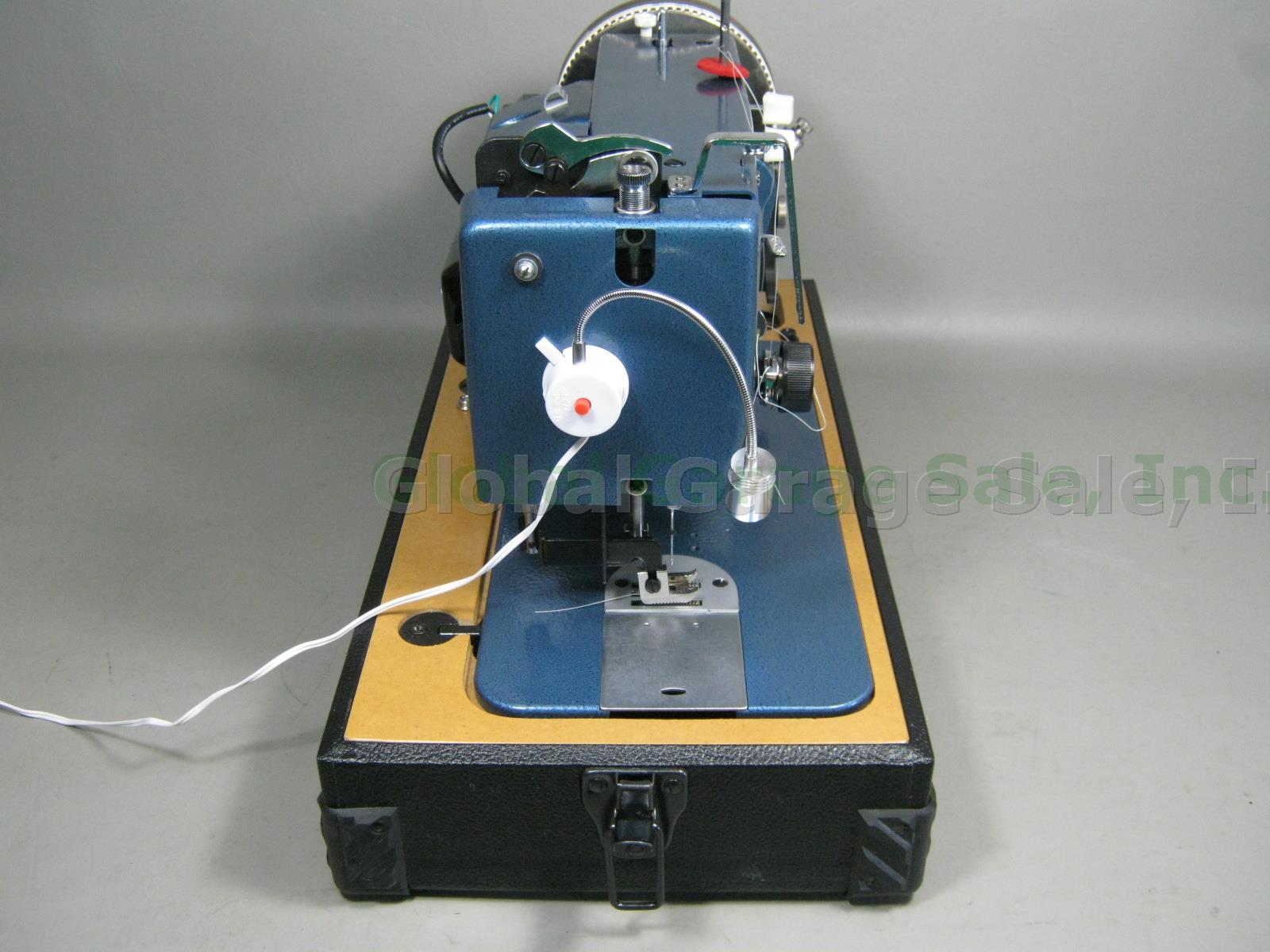 Sailrite Ultrafeed Zigzag LSZ-1 Walking Foot Sewing Machine W/ Case Pedal Lot NR 6