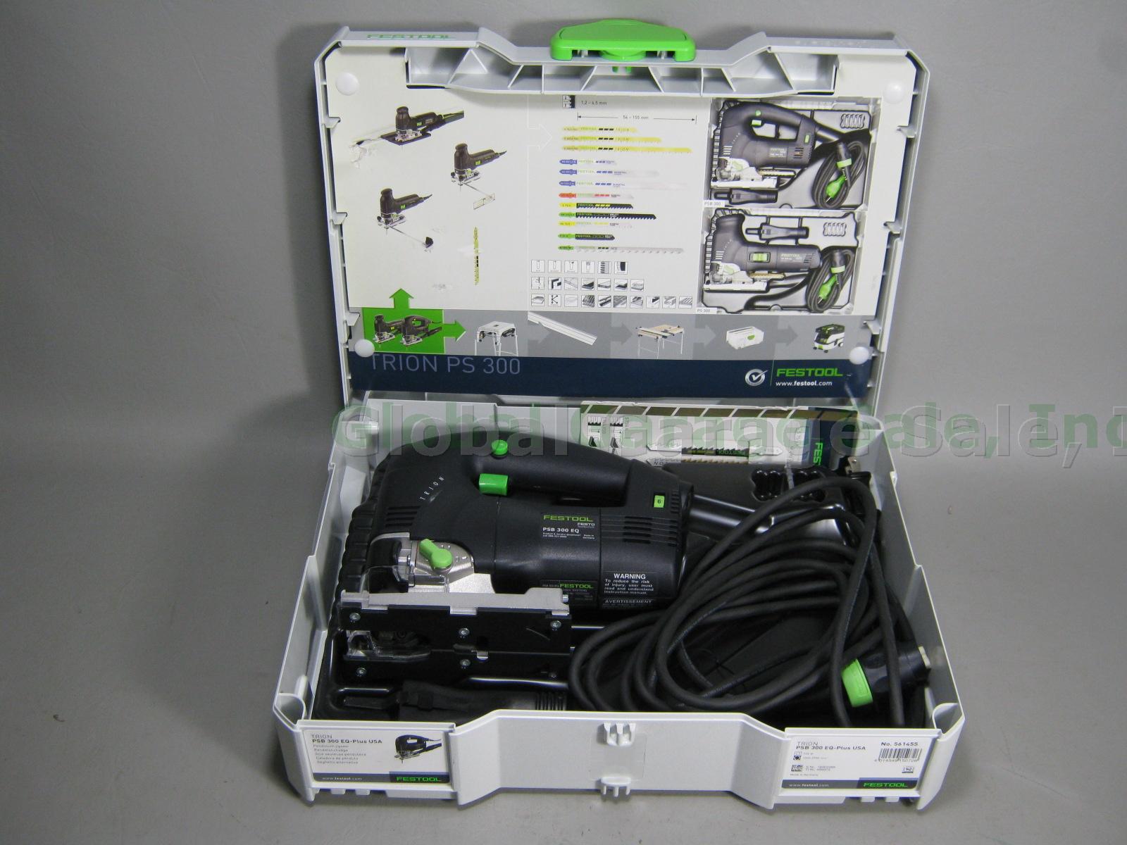 BRAND NEW Festool Trion PSB 300 EQ Plus USA Pendulum Jigsaw T-Loc Sustainer Case 1