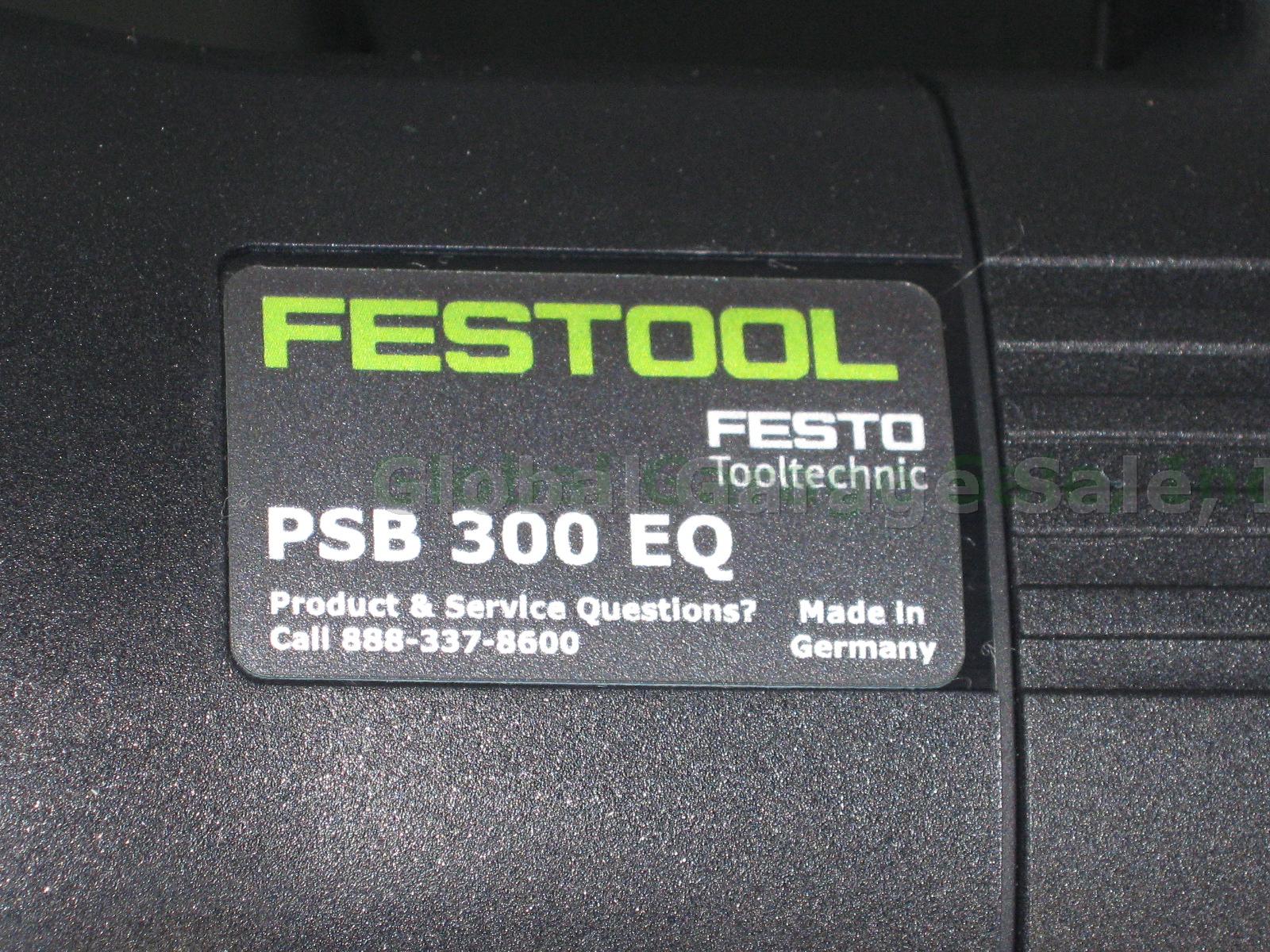 BRAND NEW Festool Trion PSB 300 EQ Plus USA Pendulum Jigsaw T-Loc Sustainer Case 3