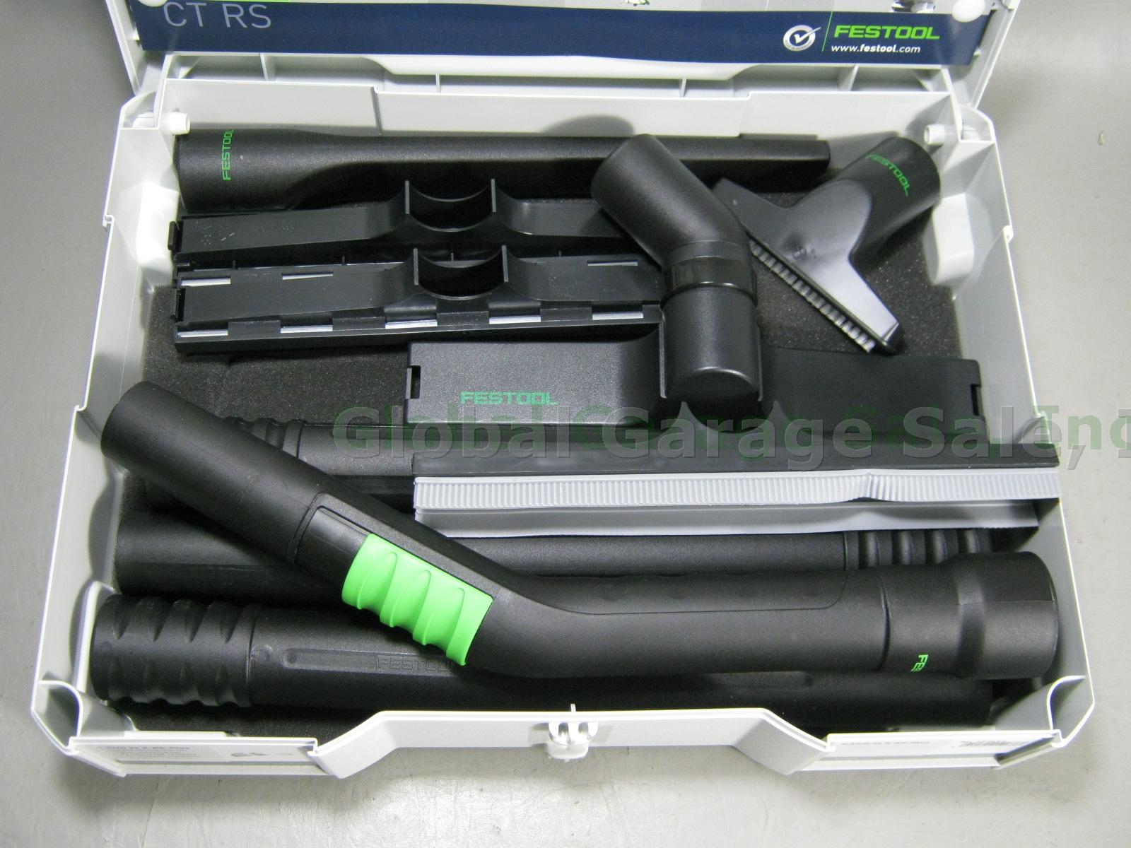 NEW Festool D 27/D 36 K-RS-Plus Compact Cleaning Set 497697 T-Loc Sustainer Case 1