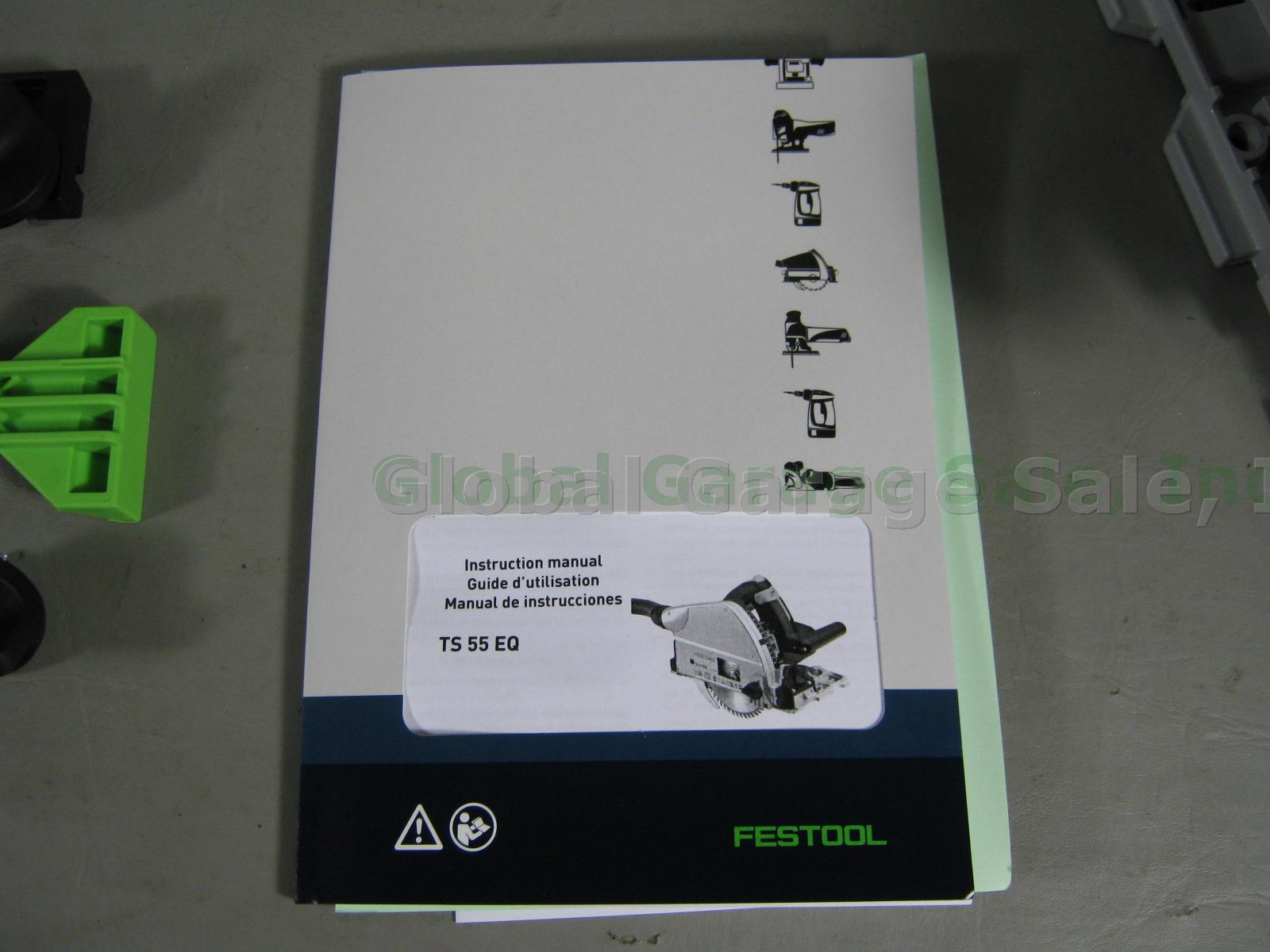 Brand New! Festool TS 55 EQ-Plus USA Circular Saw 561432 T-Loc Sustainer Case 4