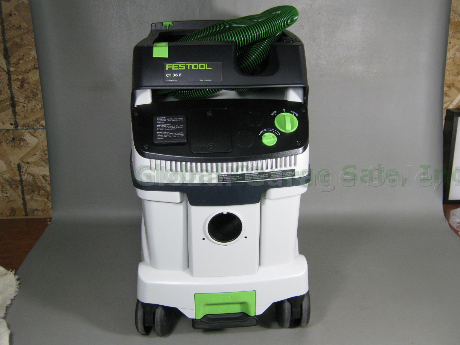 MINT! Festool CT 36 E Cleantex Certified HEPA Dust Extractor Vacuum 583493 1