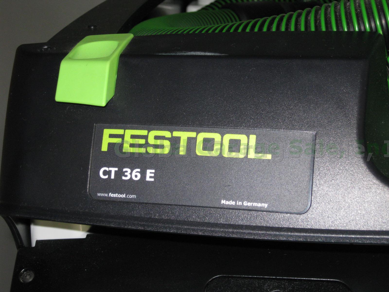 MINT! Festool CT 36 E Cleantex Certified HEPA Dust Extractor Vacuum 583493 6