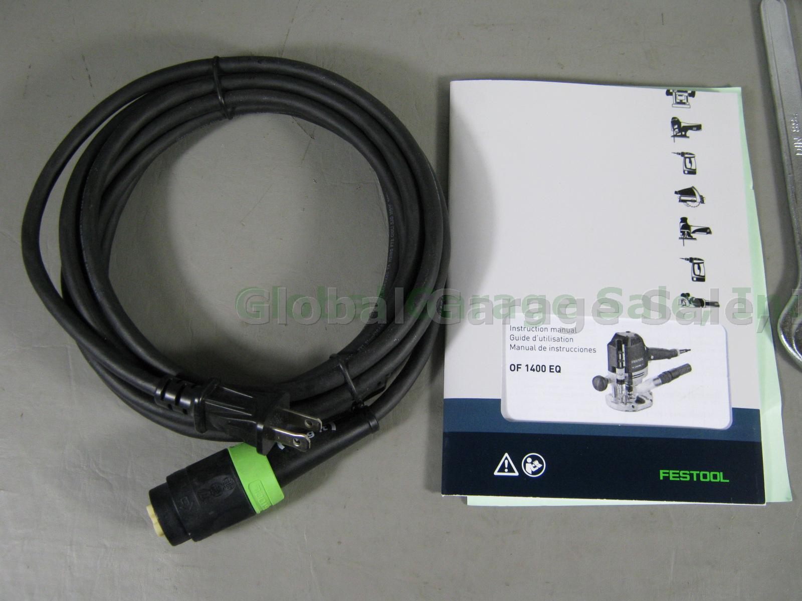 Brand New! Festool OF 1400 EQ-Plus USA Router 574342 w/ T-Loc Sustainer Case 3