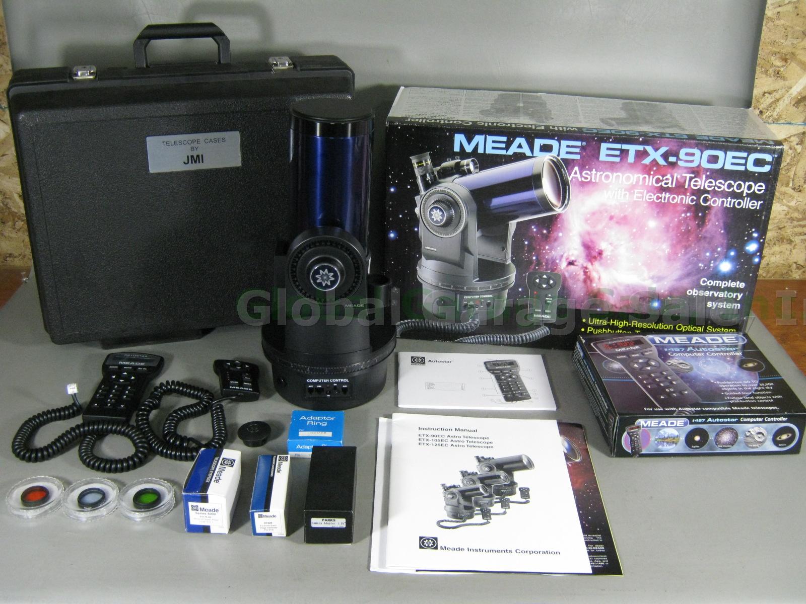 NEVER USED! Meade ETX 90EC Telescope Autostar Electronic Controller + Extras NR!
