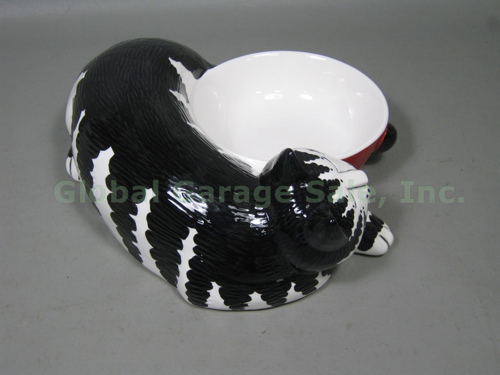 MIB Vtg Sigma The Tastesetter B Kliban Cat Water Food Dish Bowl 273.5246.325 NR! 3