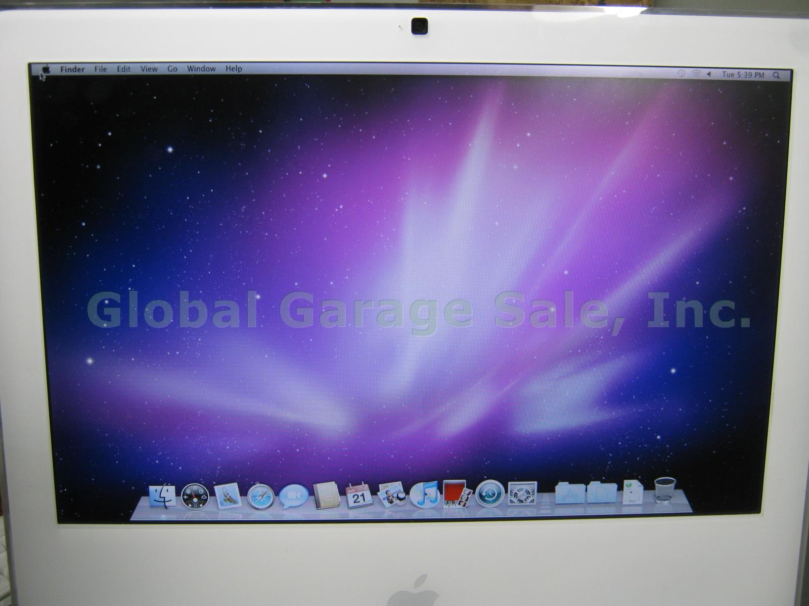 Apple 17" iMac A1195 Intel Core 2 Duo 1.83GHz 1GB 160GB Combo W/ Keyboard Mouse 1