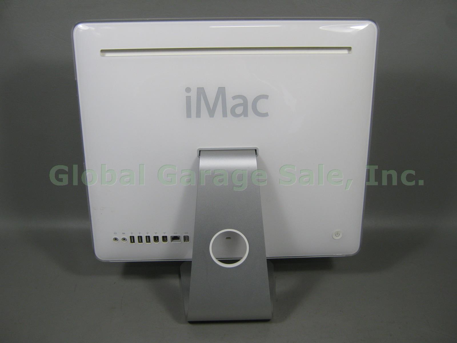 Apple 17" iMac A1195 Intel Core 2 Duo 1.83GHz 1GB 160GB Combo W/ Keyboard Mouse 5