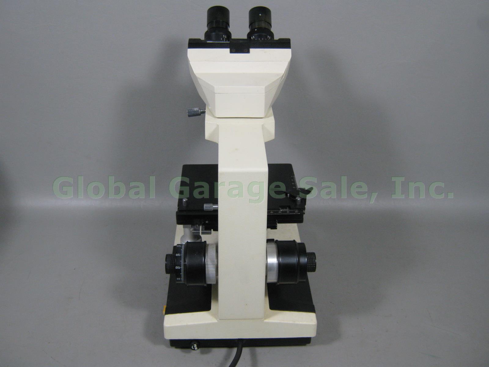 Westover Binocular Microscope 4/0.10 10/.25 40/0.65 100/1.25 Objectives WF10X/18 2