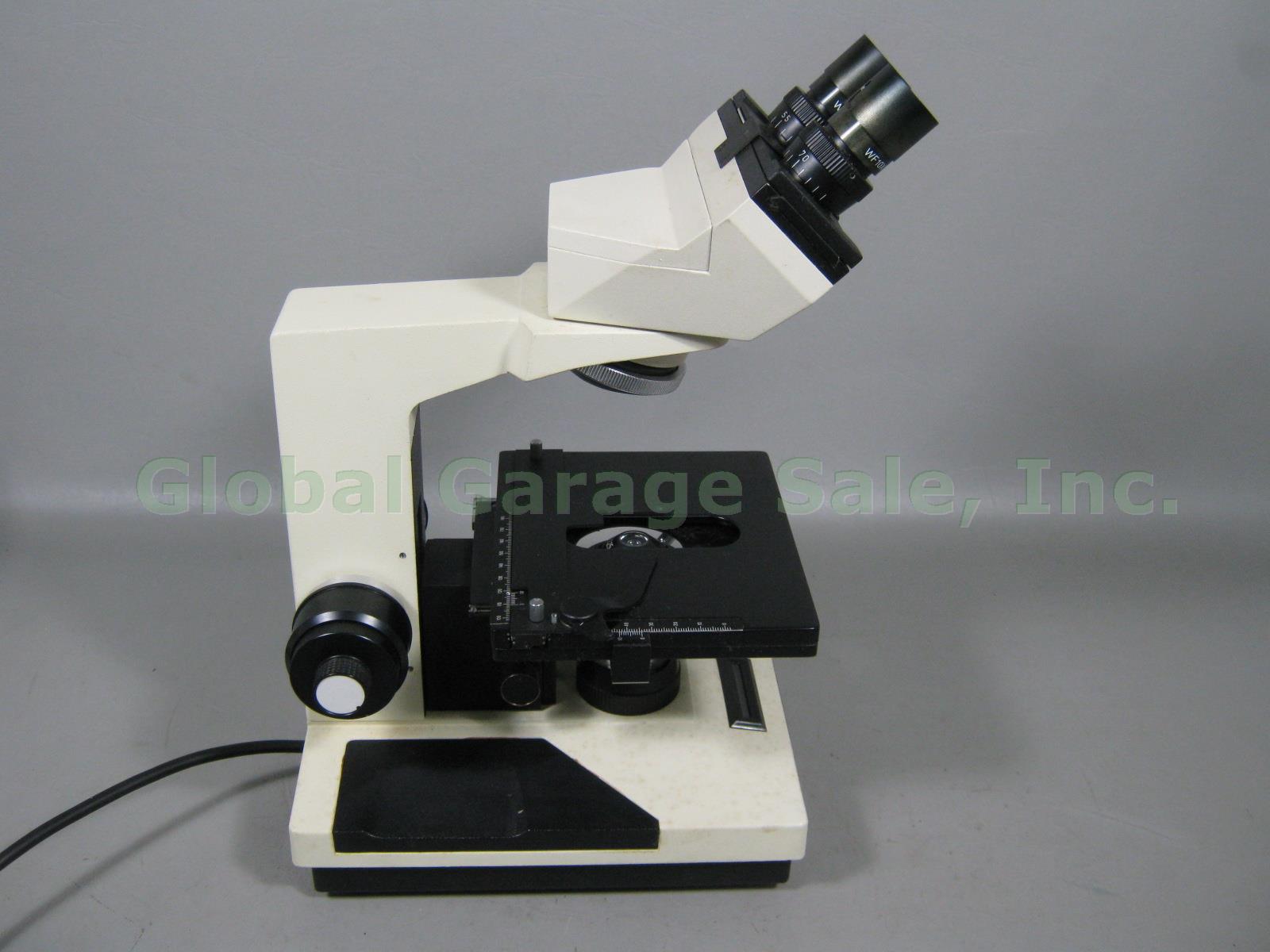 Westover Binocular Microscope 4/0.10 10/.25 40/0.65 100/1.25 Objectives WF10X/18 3
