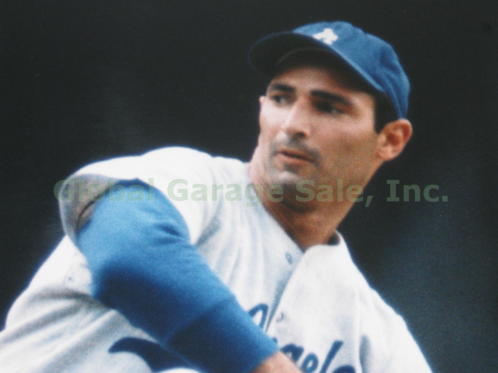 Sandy Koufax Los Angeles Dodgers Autograph Auto Signed 14"x20" Photo w/ COA NR! 3