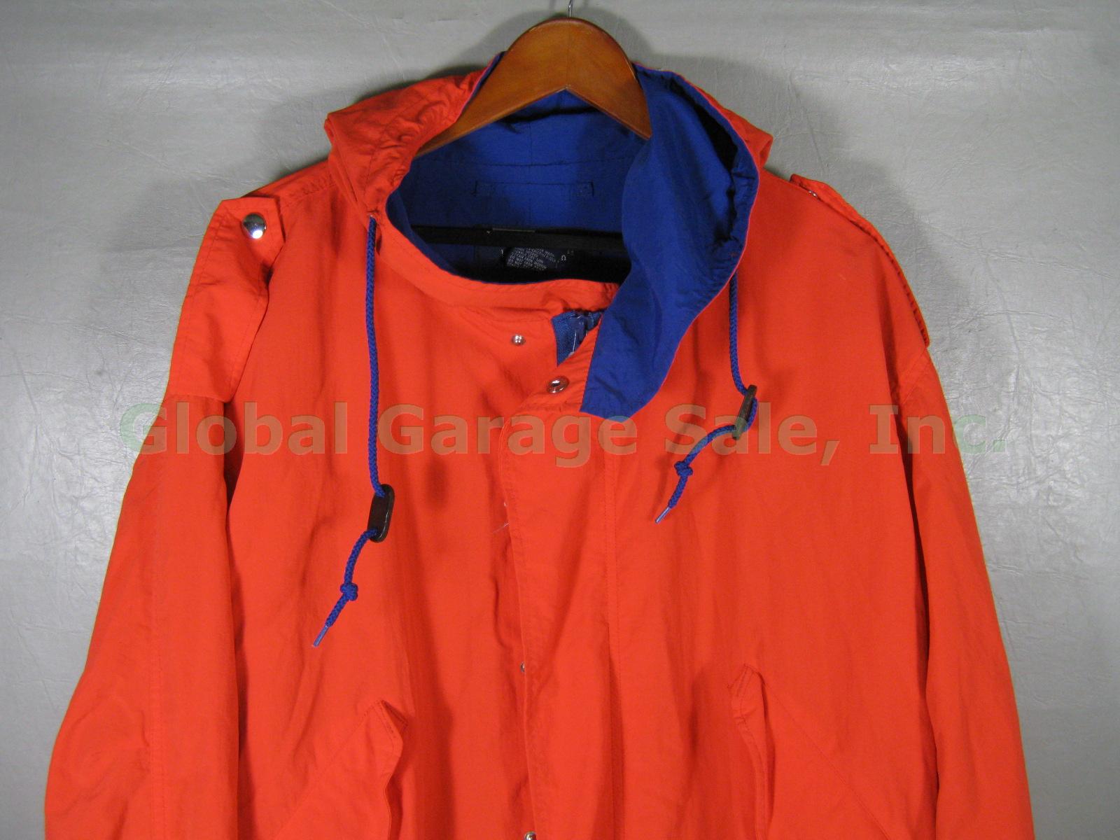 Vintage Polo By Ralph Lauren RL-92 Orange Field Jacket Size Large Never Worn! 1