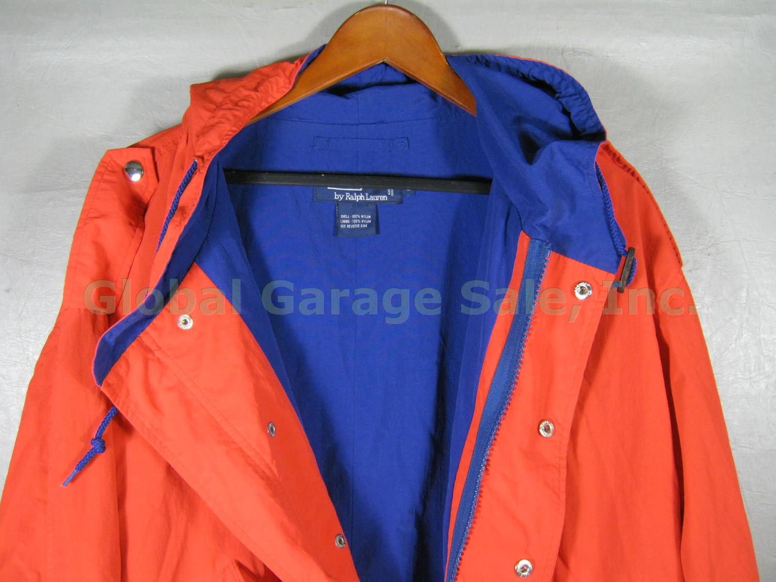 Vintage Polo By Ralph Lauren RL-92 Orange Field Jacket Size Large Never Worn! 5