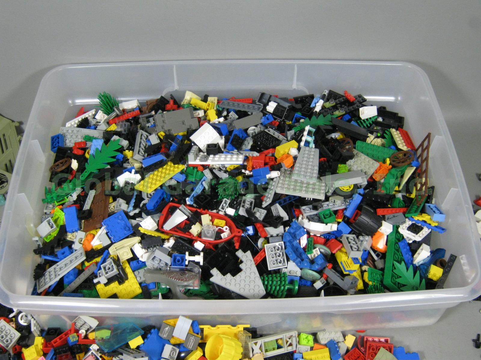 HUGE LOT 16 Lbs LEGO Building Block Brick Part Piece Minifigures Mega Blok Mix + 3