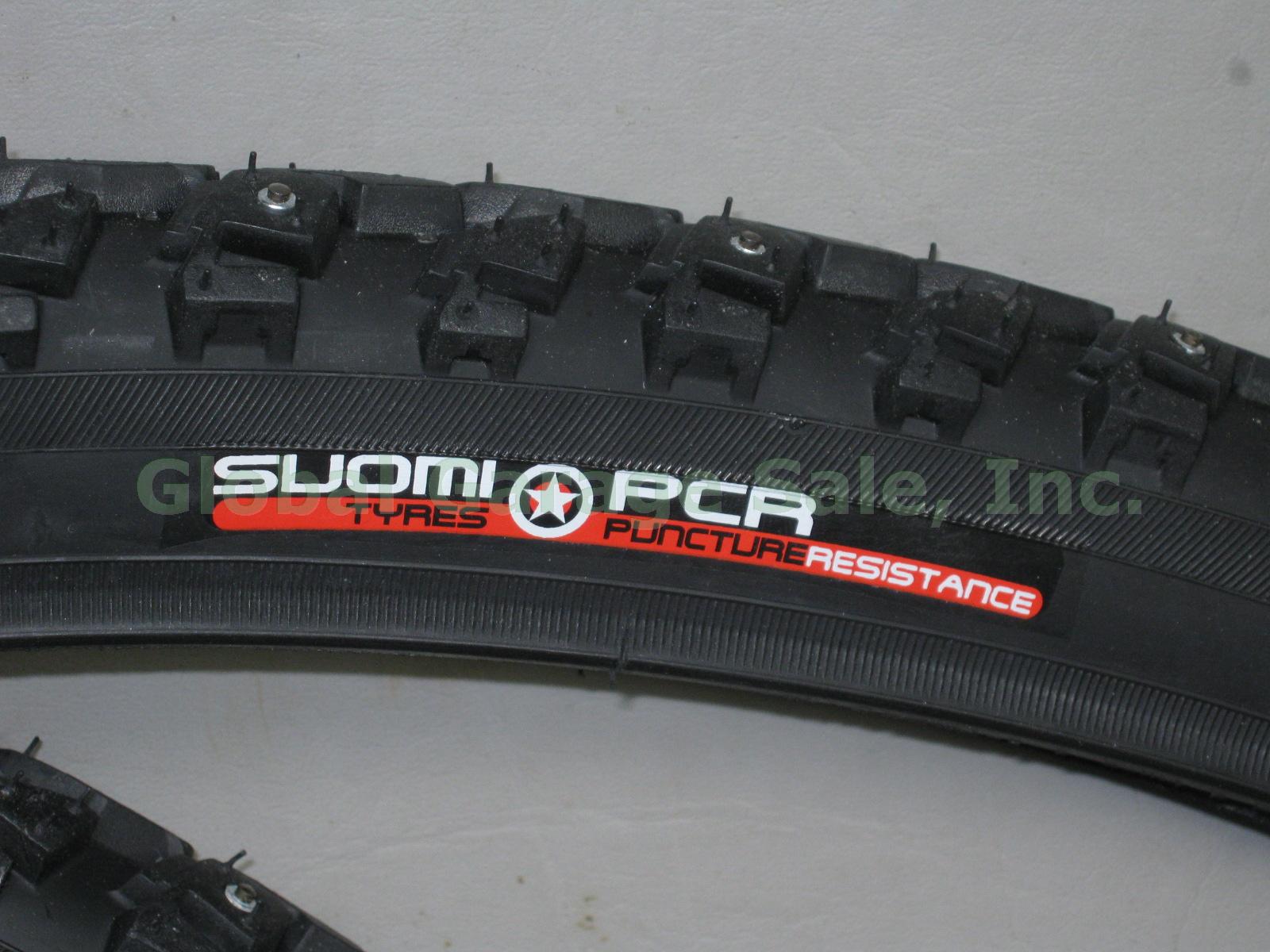 2 NEW Nokian Suomi PCR Icespeed Studded Winter Tires 37/40-622 700x40c 28x1.5 NR 1