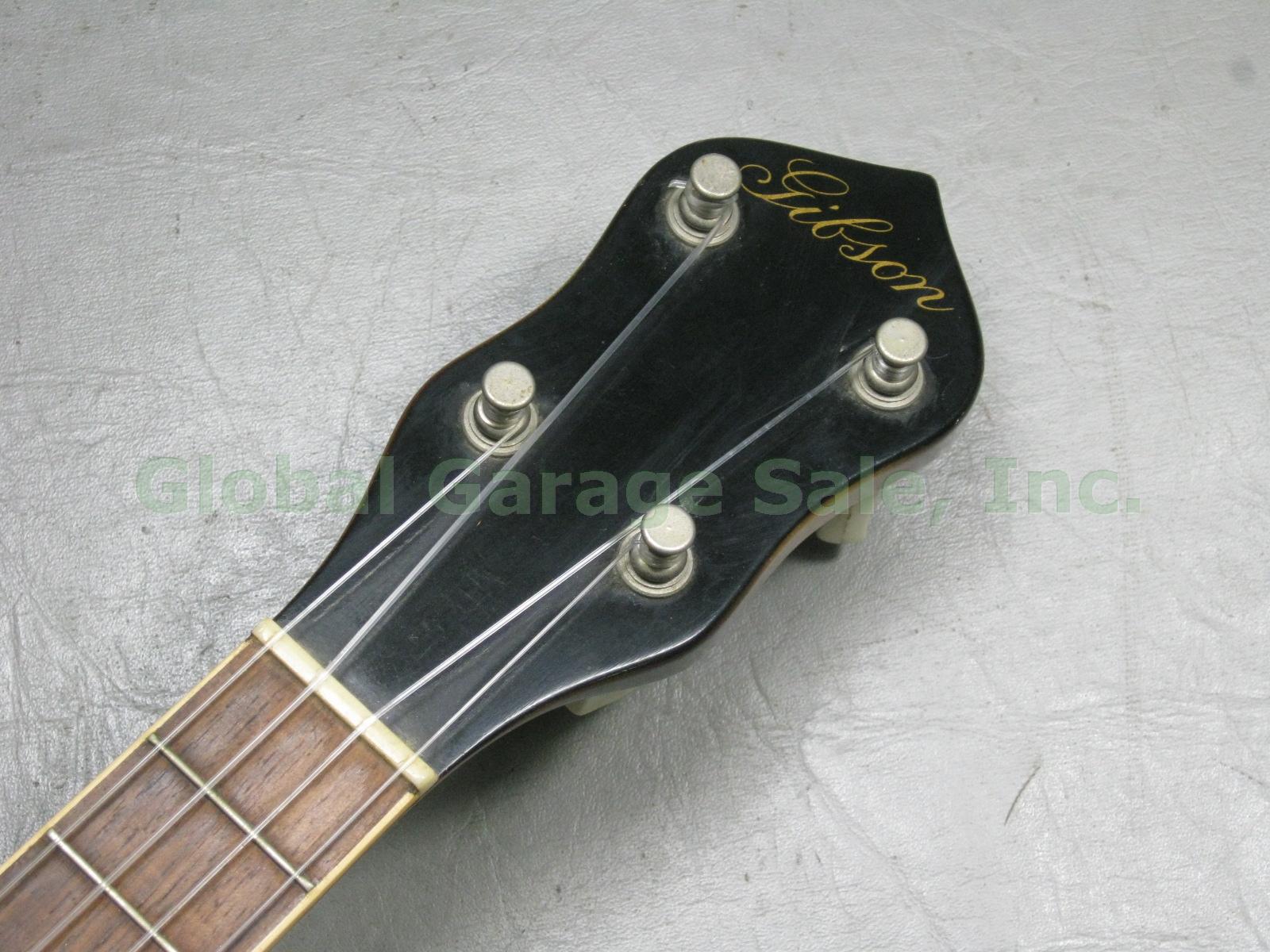 RARE Vintage 1970s Gibson PROTOTYPE Banjo Uke Ukelele OOAK One Of A Kind!! 1