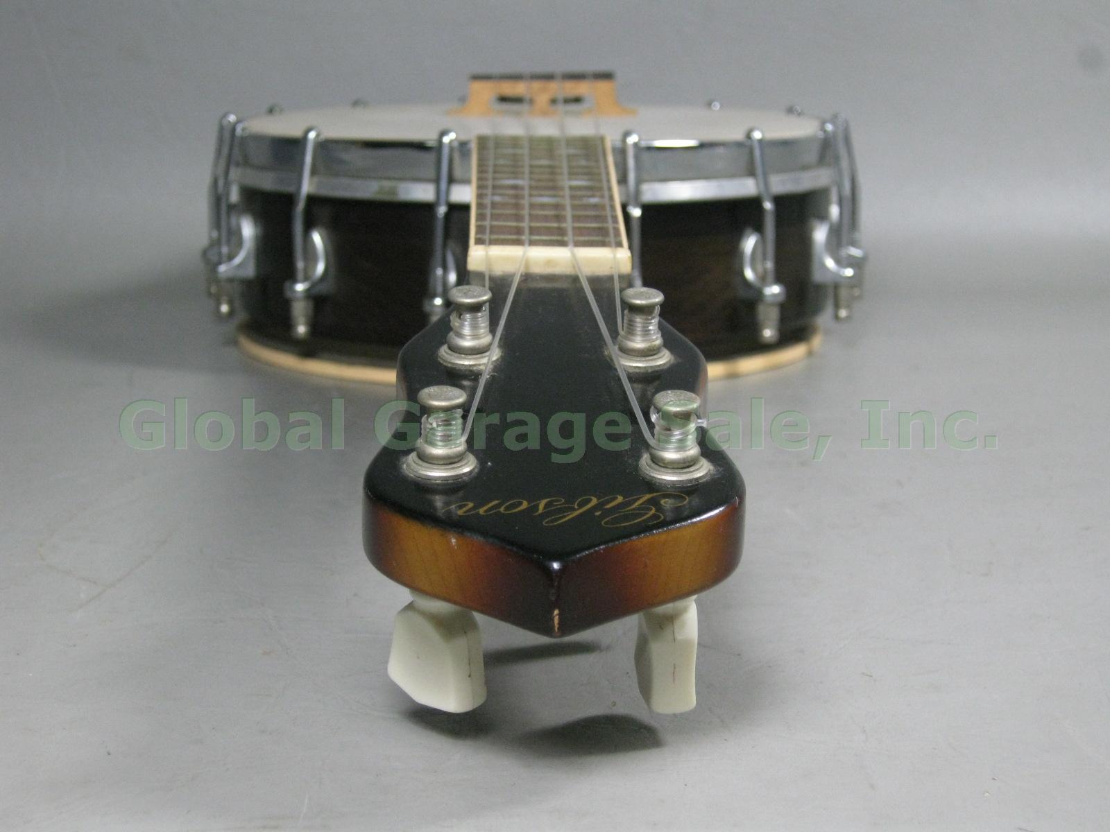 RARE Vintage 1970s Gibson PROTOTYPE Banjo Uke Ukelele OOAK One Of A Kind!! 10