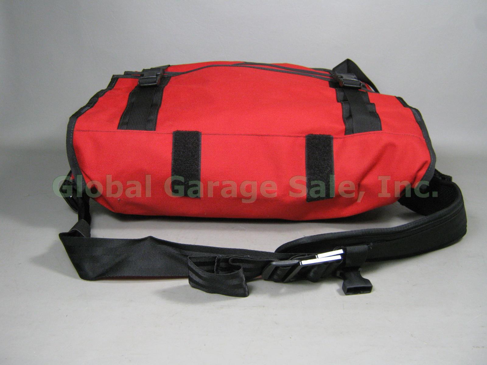 NWT Mission Workshop Red Rummy Messenger Laptop Shoulder Bag Weatherproof NR! 4