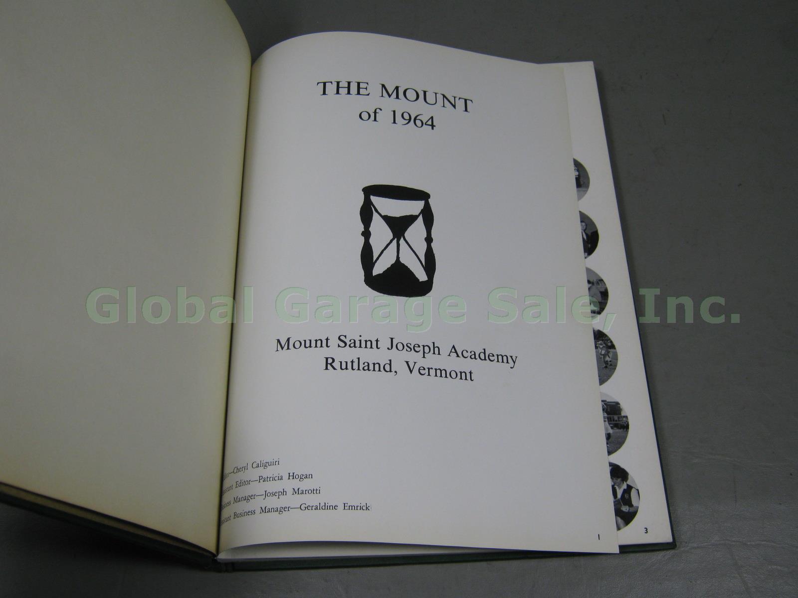 Vtg Mount St Joseph Academy Rutland Vermont Yearbooks 1963 1964 1968 1969 + 1970 3