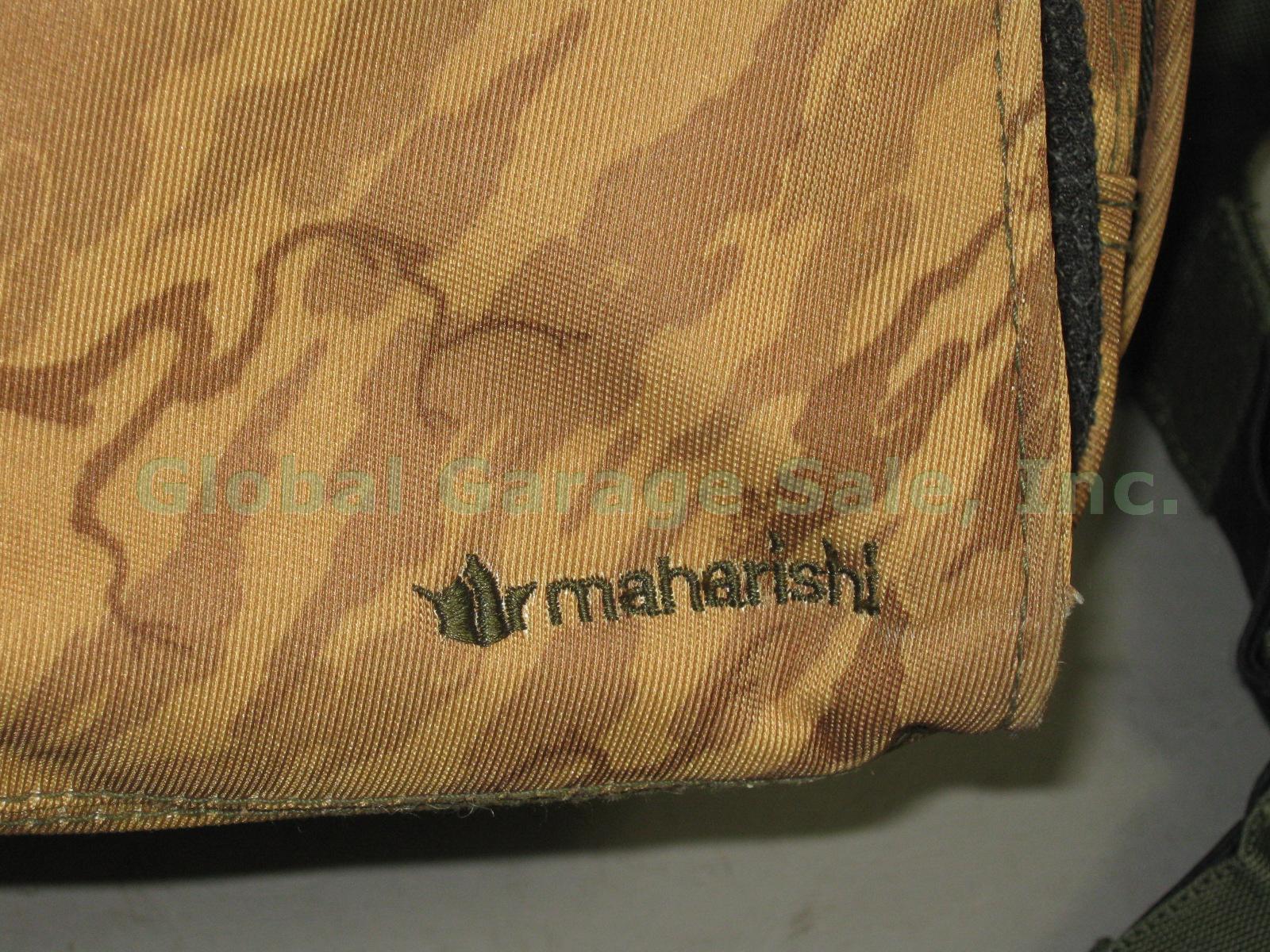 NWT Maharishi DJ Shopper Padded Record Lp Bag Bonsai Camo Laptop Luggage No Res 6