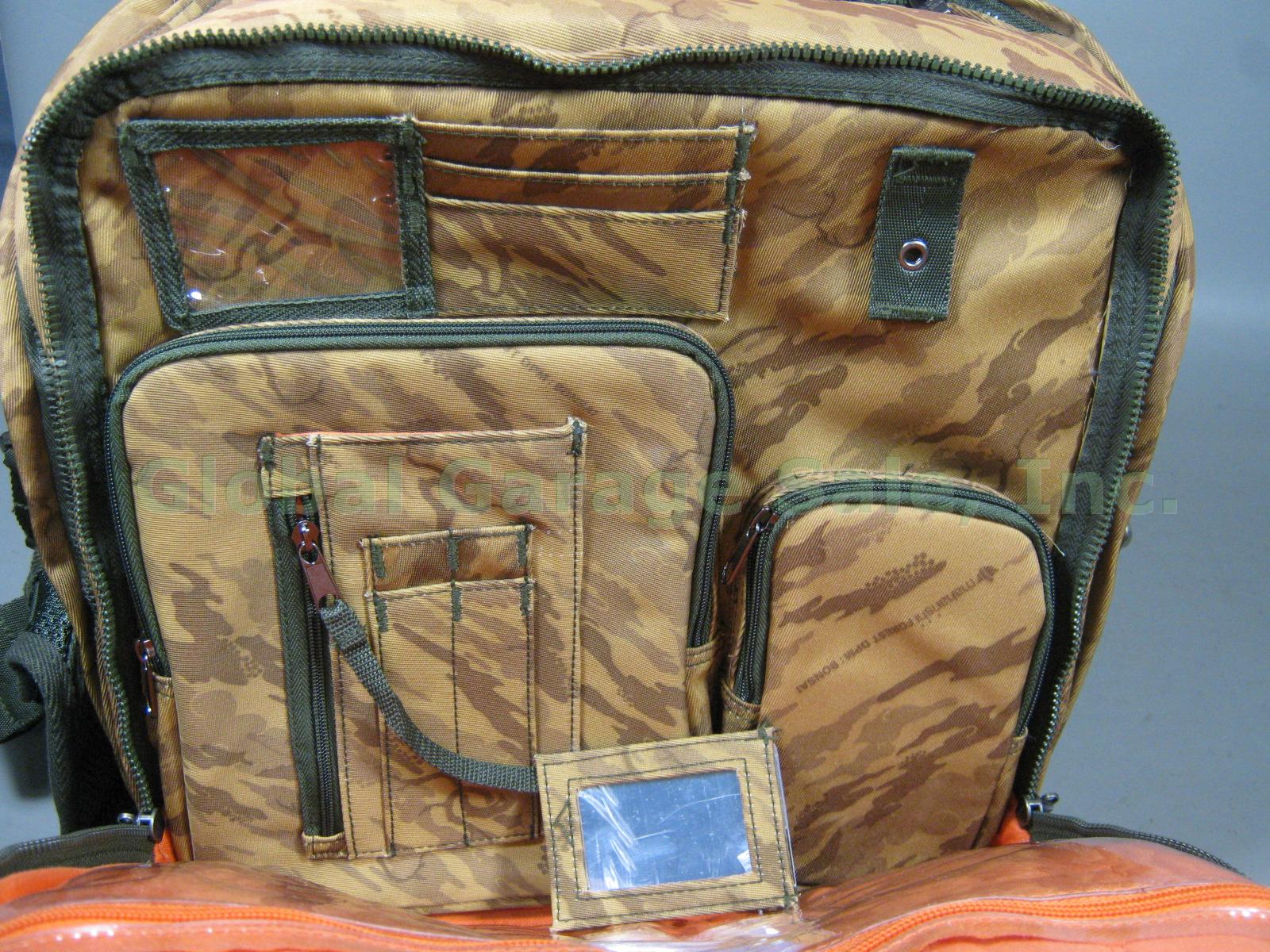 NWT Maharishi DJ Shopper Padded Record Lp Bag Bonsai Camo Laptop Luggage No Res 10