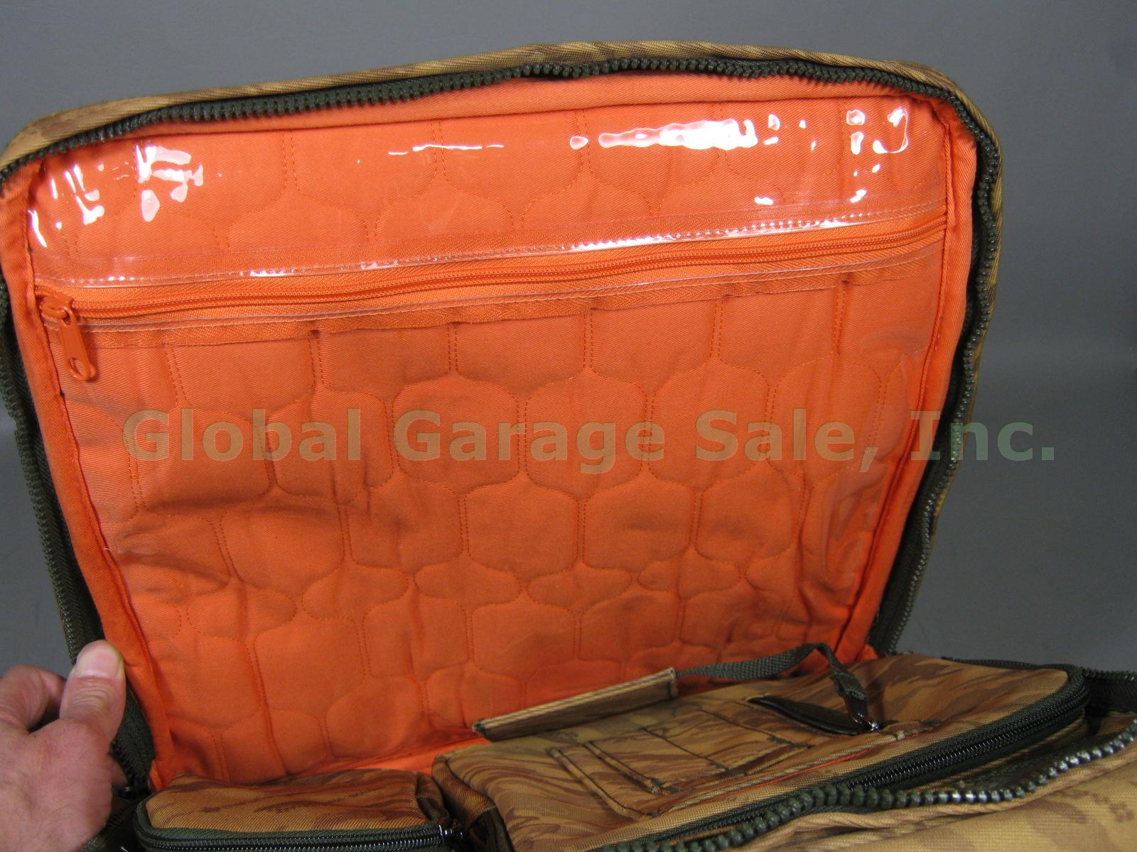 NWT Maharishi DJ Shopper Padded Record Lp Bag Bonsai Camo Laptop Luggage No Res 11