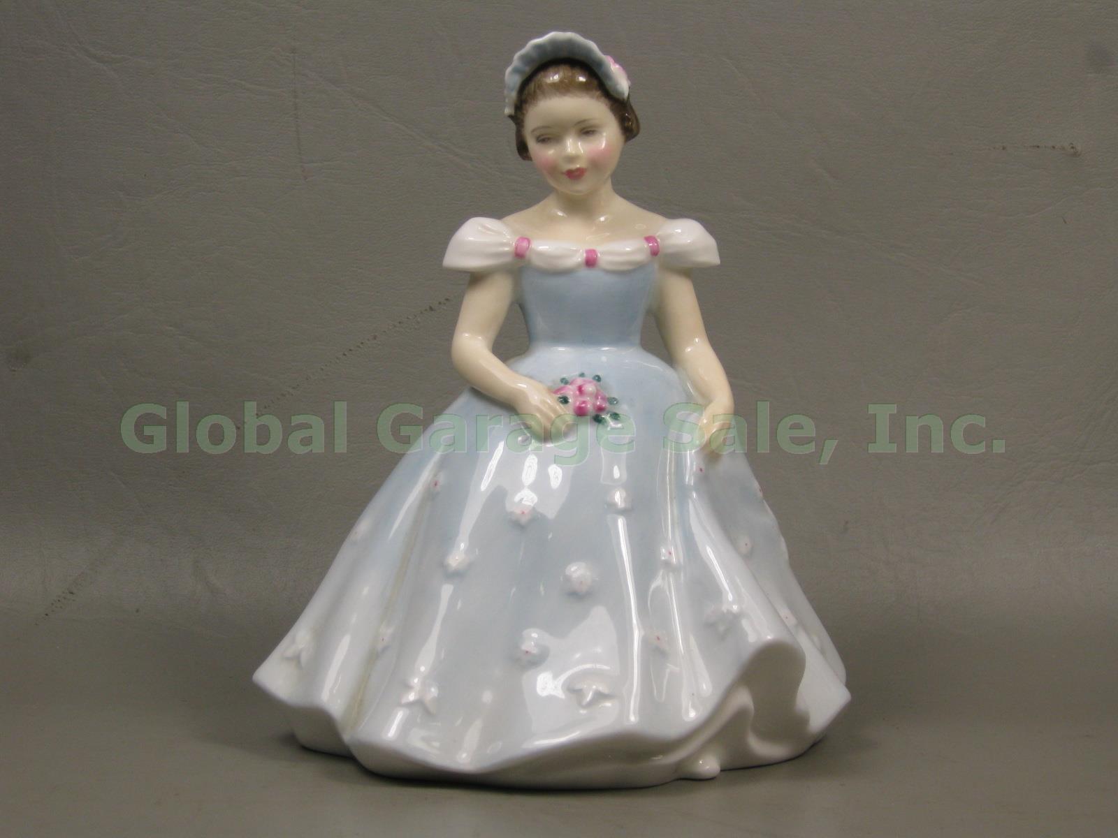 Royal Doulton Figurines Gay Morning HN 2135 Enchantment 2178 The Bridesmaid 2196 1