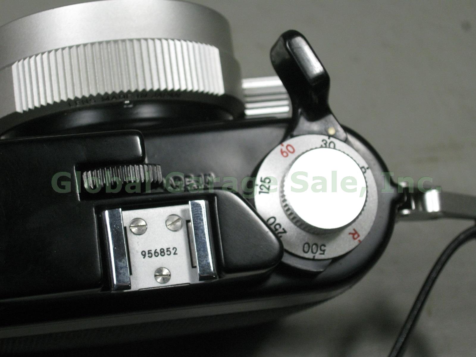 Vtg Nikon Nikonos II Underwater 35mm Camera W-Nikkor f/2.5 Lens Serial No 956852 5