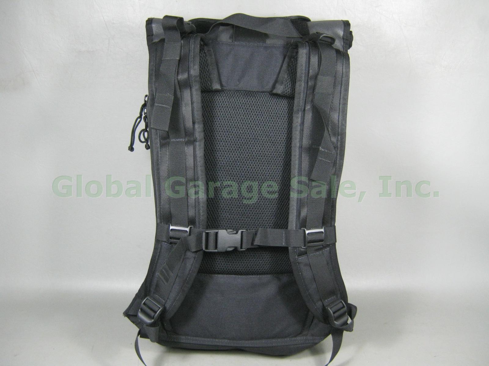 NWOT Mission Workshop Rambler Expandable Rolltop Backpack Black/Gray Waterproof 8