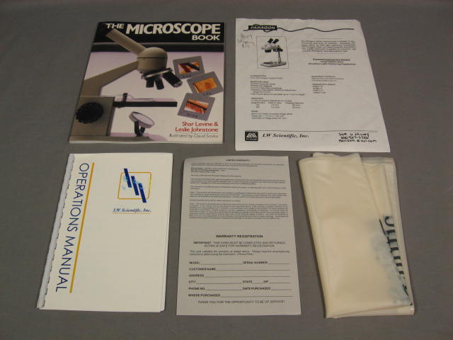 NEW LW Scientific Paragon Stereo Medical Lab Microscope 10