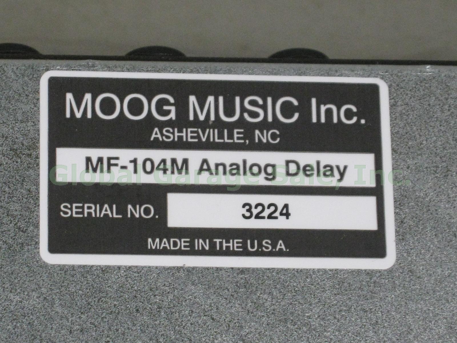 NIB NEW Moog MoogerFooger MF-104M Analog Delay Guitar Studio Effects Box No Res! 6